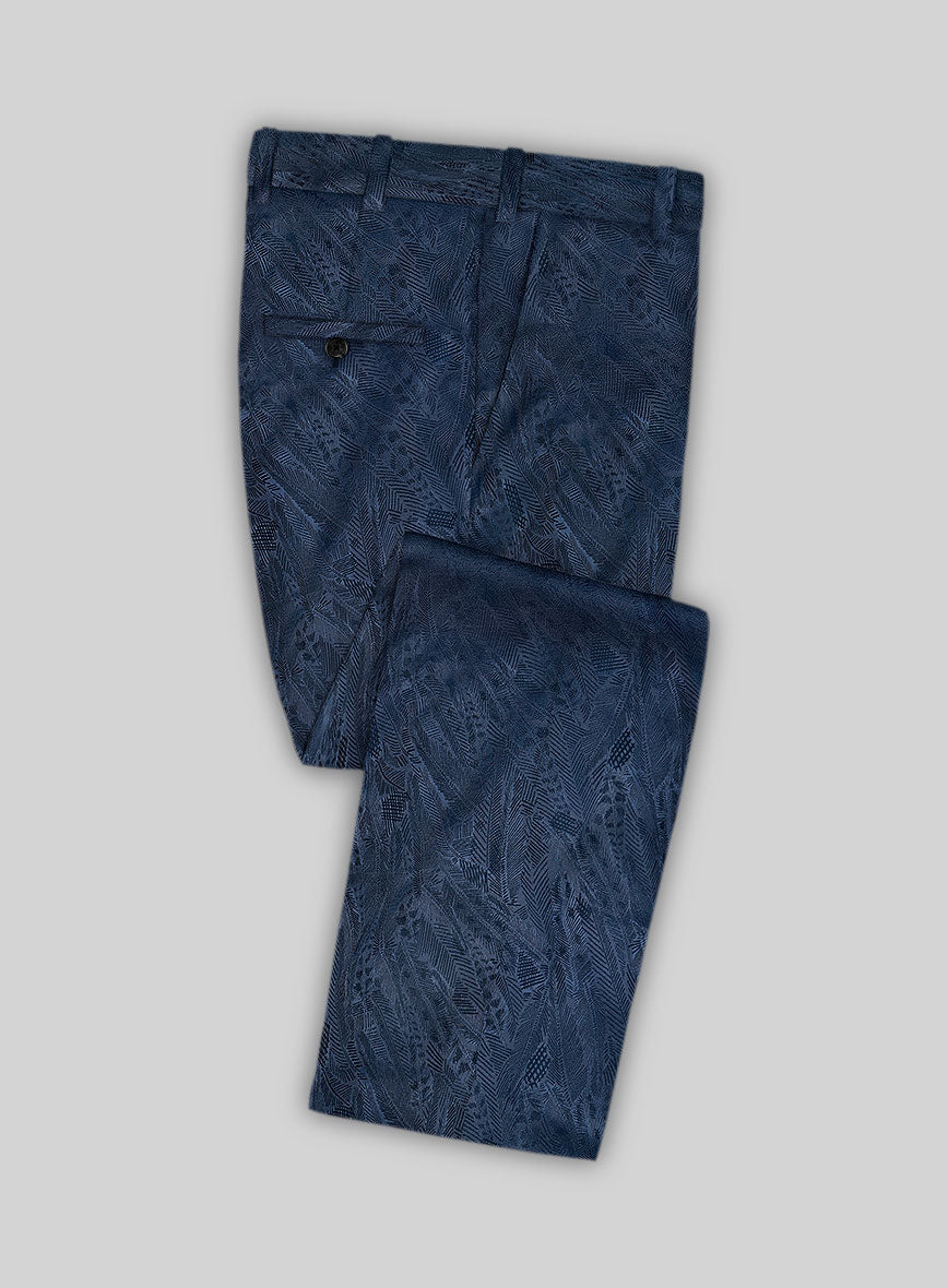 Italian Silk Wool Dessua Pants - StudioSuits