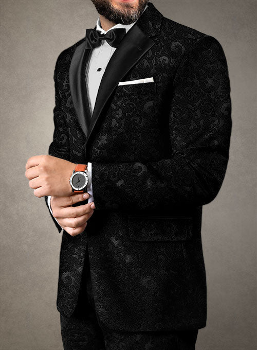 Italian Silk Adnar Tuxedo Suit - StudioSuits