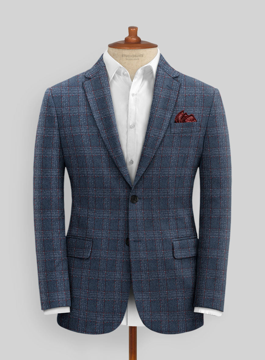 Italian Solda Checks Tweed Suit - StudioSuits