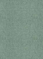 Italian Squito Bettle Green Wool Pants - StudioSuits