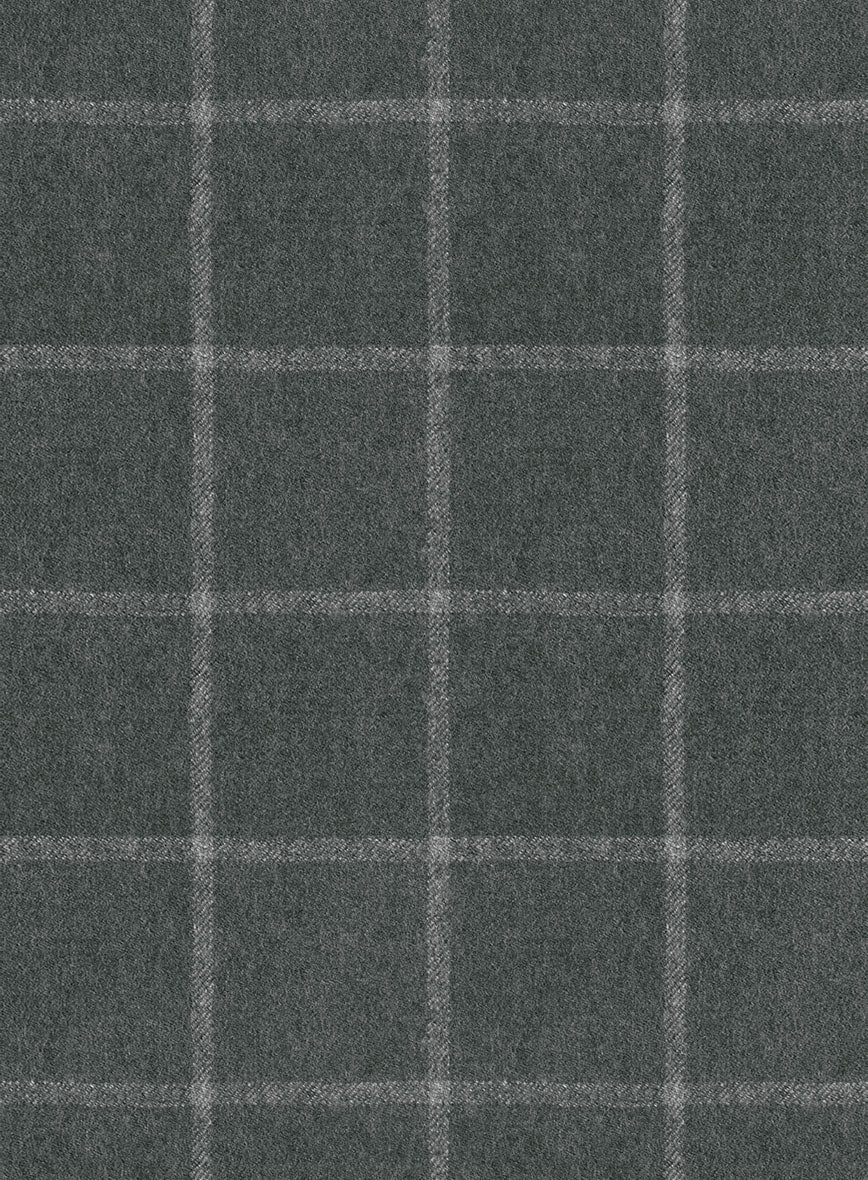 Italian Tagosa Gray Wool Suit - StudioSuits