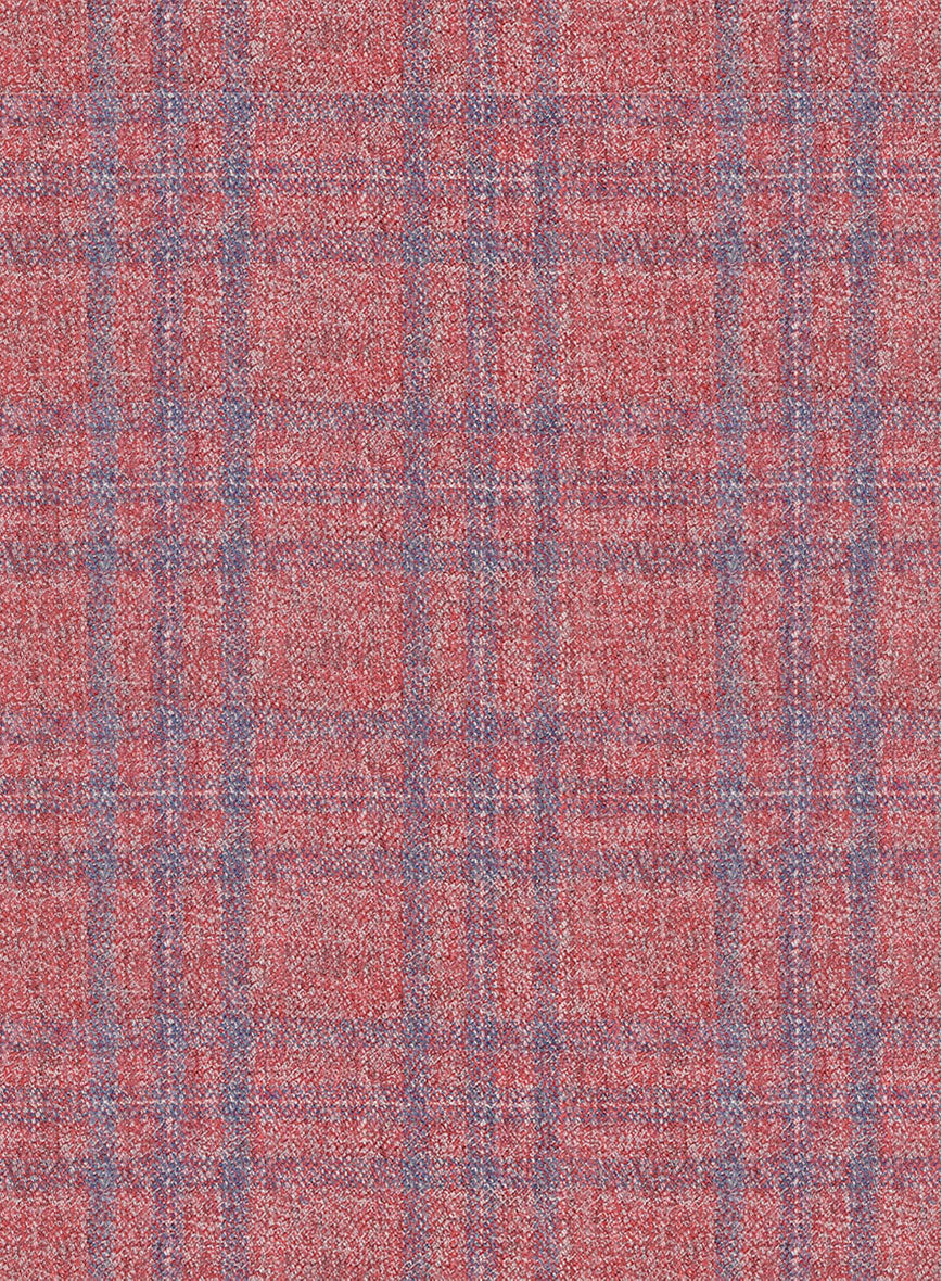 Italian Taquio Rouge Wool Suit - StudioSuits
