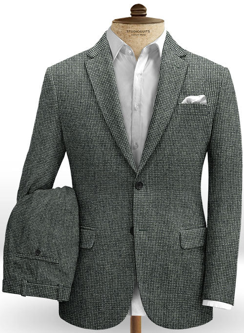 Italian Tweed Aiace Suit - StudioSuits
