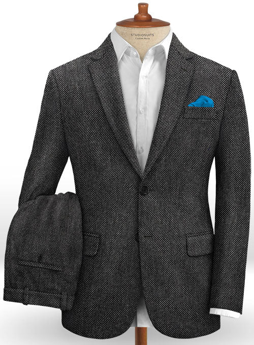 Italian Tweed Alinco Suit - StudioSuits