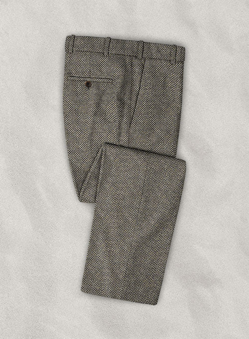 Italian Tweed Fucile Pants - StudioSuits