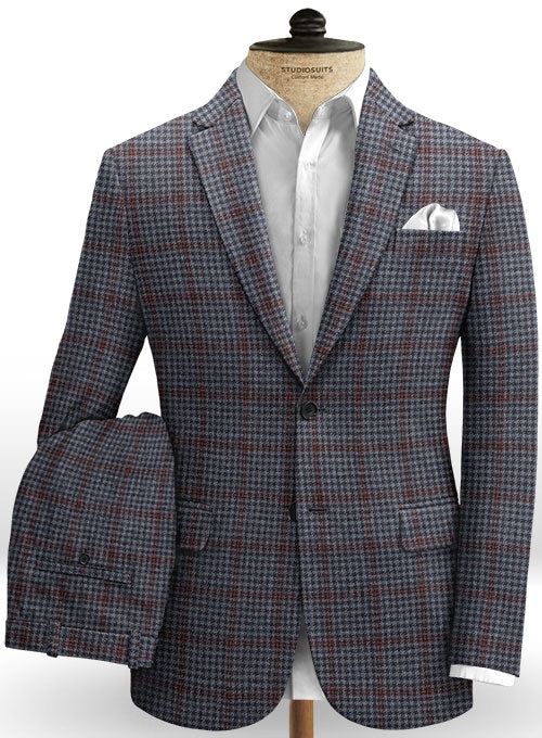 Italian Tweed Mogil Suit - StudioSuits