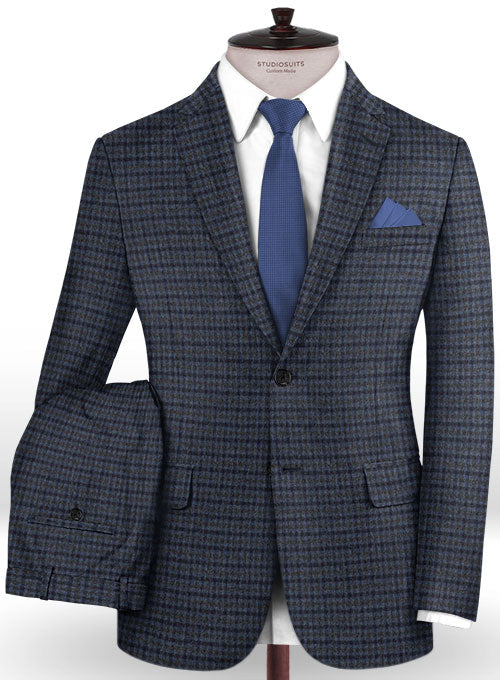 Italian Tweed Zipona Suit - StudioSuits