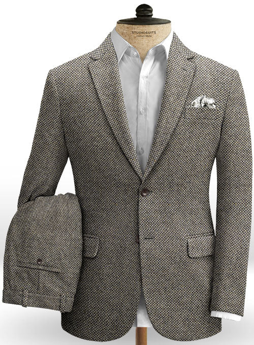 Italian Tweed Fucile Suit - StudioSuits