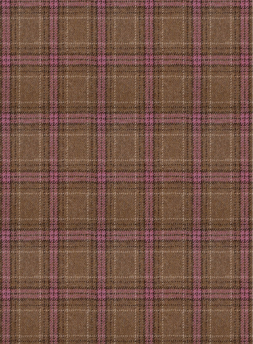 Italian Valmi Checks Tweed Pants - StudioSuits