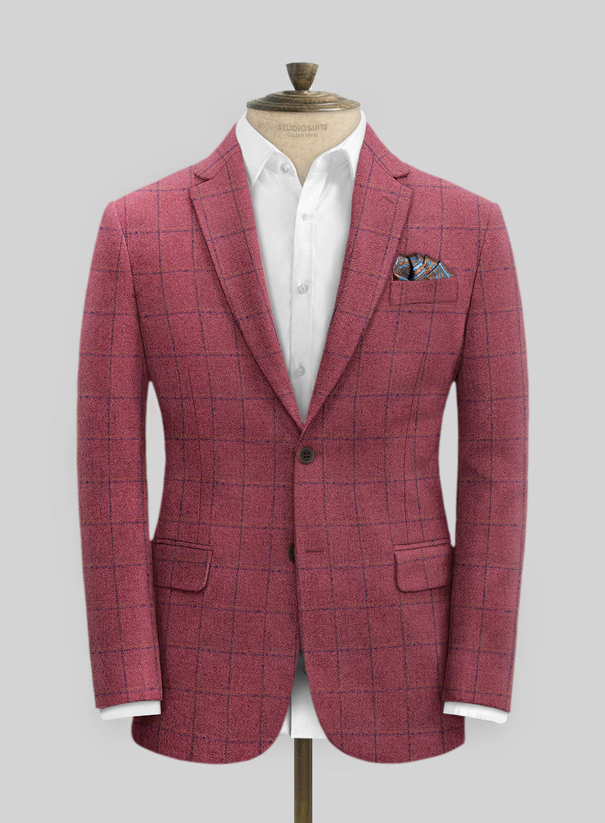 Italian Vulna Checks Tweed Suit - StudioSuits