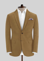 Italian Walnut Brown Cotton Stretch Suit - StudioSuits