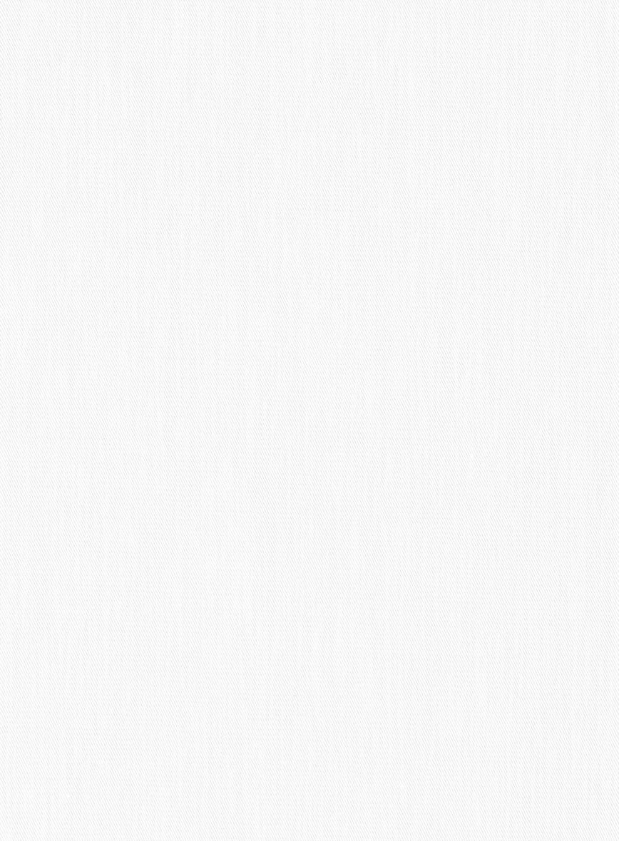 Italian White Twill Shirt - StudioSuits