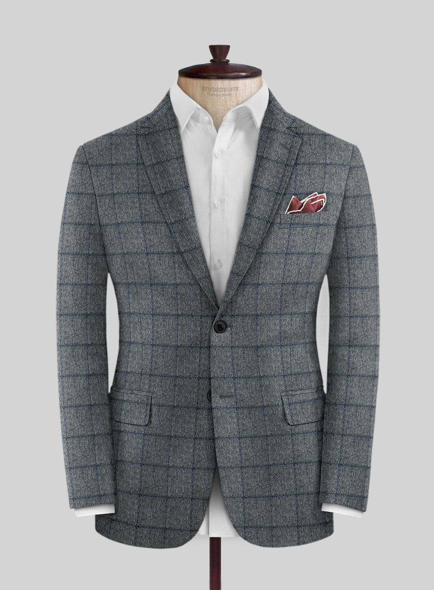 Italian Wool Foque Jacket - StudioSuits