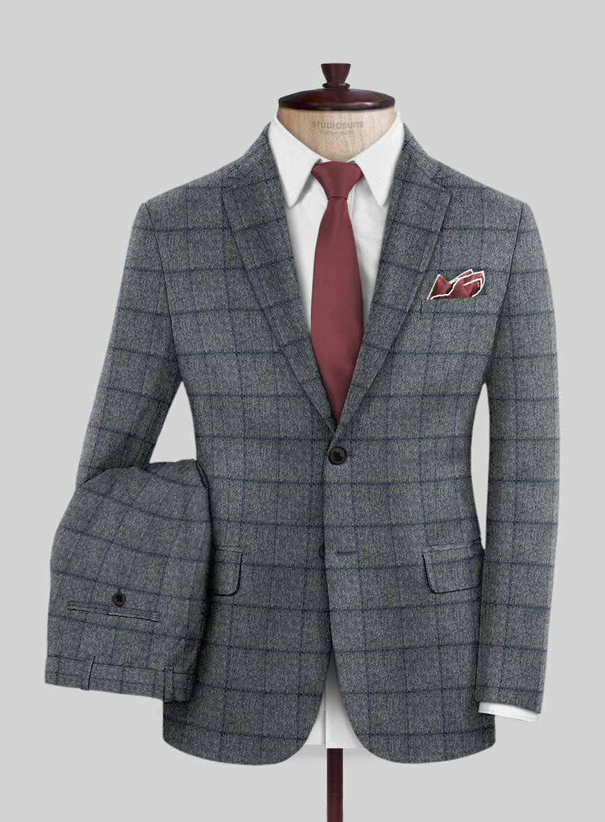 Italian Wool Foque Suit - StudioSuits