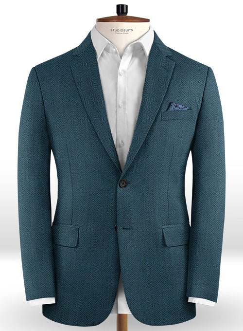 Italian Wool Silk Alboresi Suit - StudioSuits