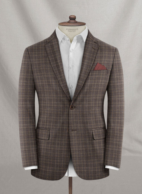 Italian Wool Silk Linen Dilego Suit - StudioSuits