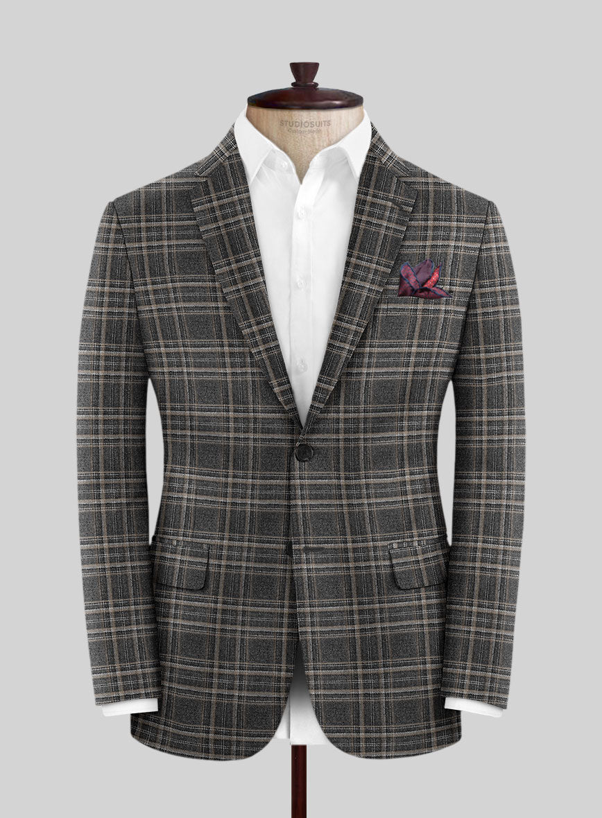 Italian Wool Valza Jacket - StudioSuits