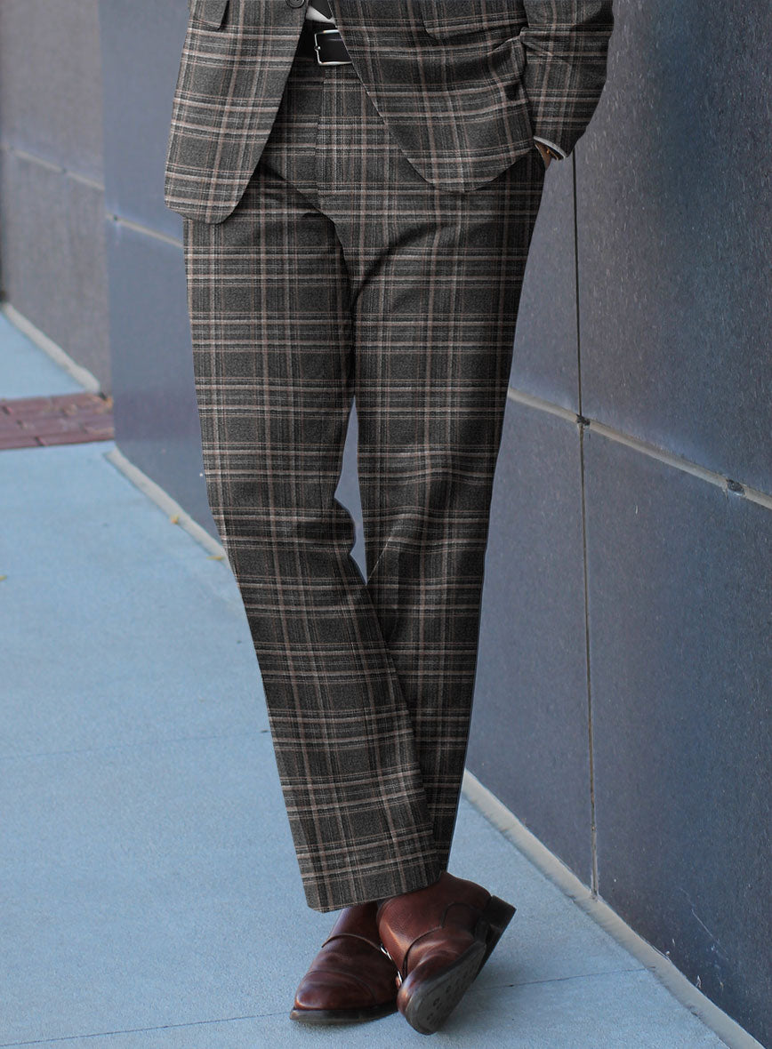 Italian Wool Valza Pants - StudioSuits