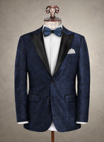 Italian Wool Alvoli Tuxedo Jacket - StudioSuits