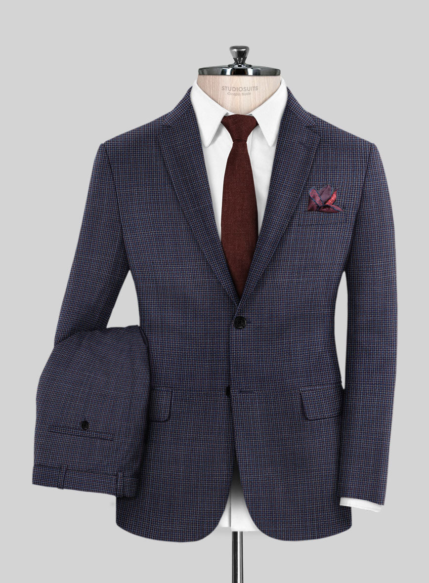 Italian Wool Arrole Suit - StudioSuits
