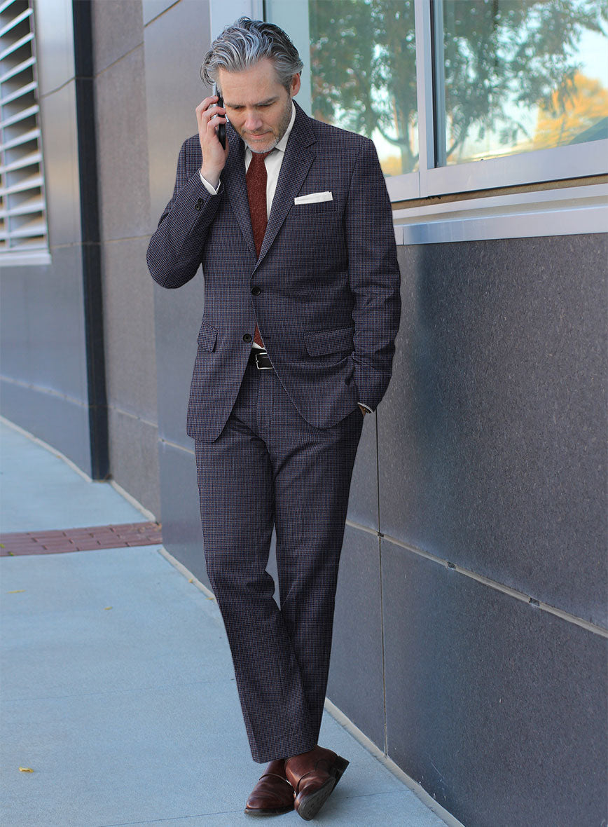 Italian Wool Arrole Suit - StudioSuits