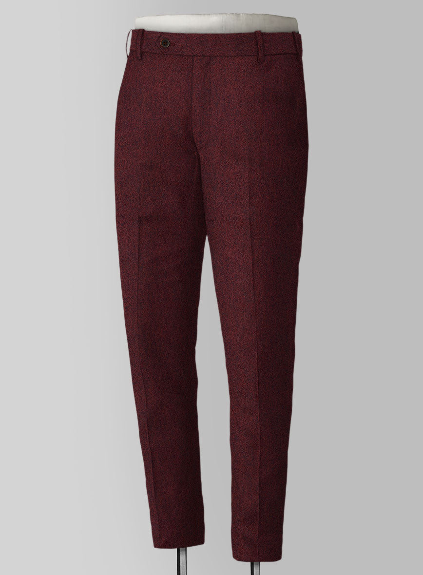 Italian Wool Cashmere Mulberry Pants - StudioSuits