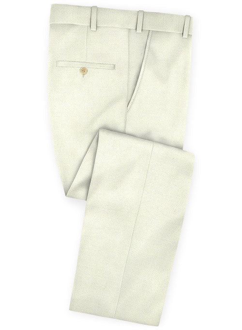 Italian Wool Cashmere Pas Pants - StudioSuits