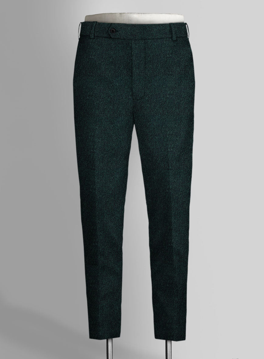 Italian Wool Cashmere Sacramento Green Suit - StudioSuits
