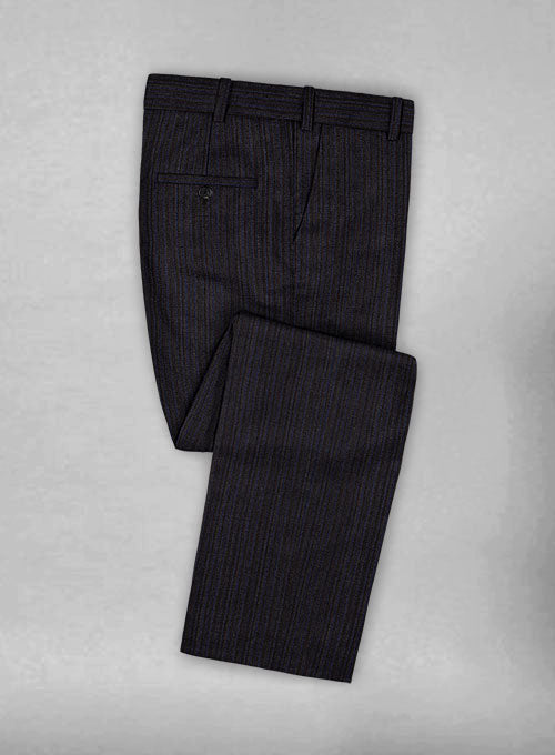 Italian Wool Cashmere Silk Linen Notro Pants - StudioSuits