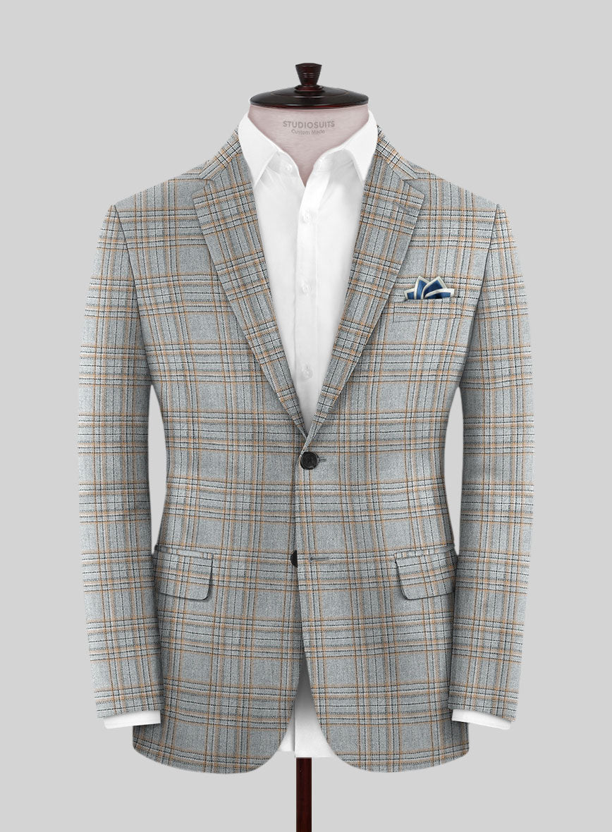 Italian Wool Casvo Jacket - StudioSuits