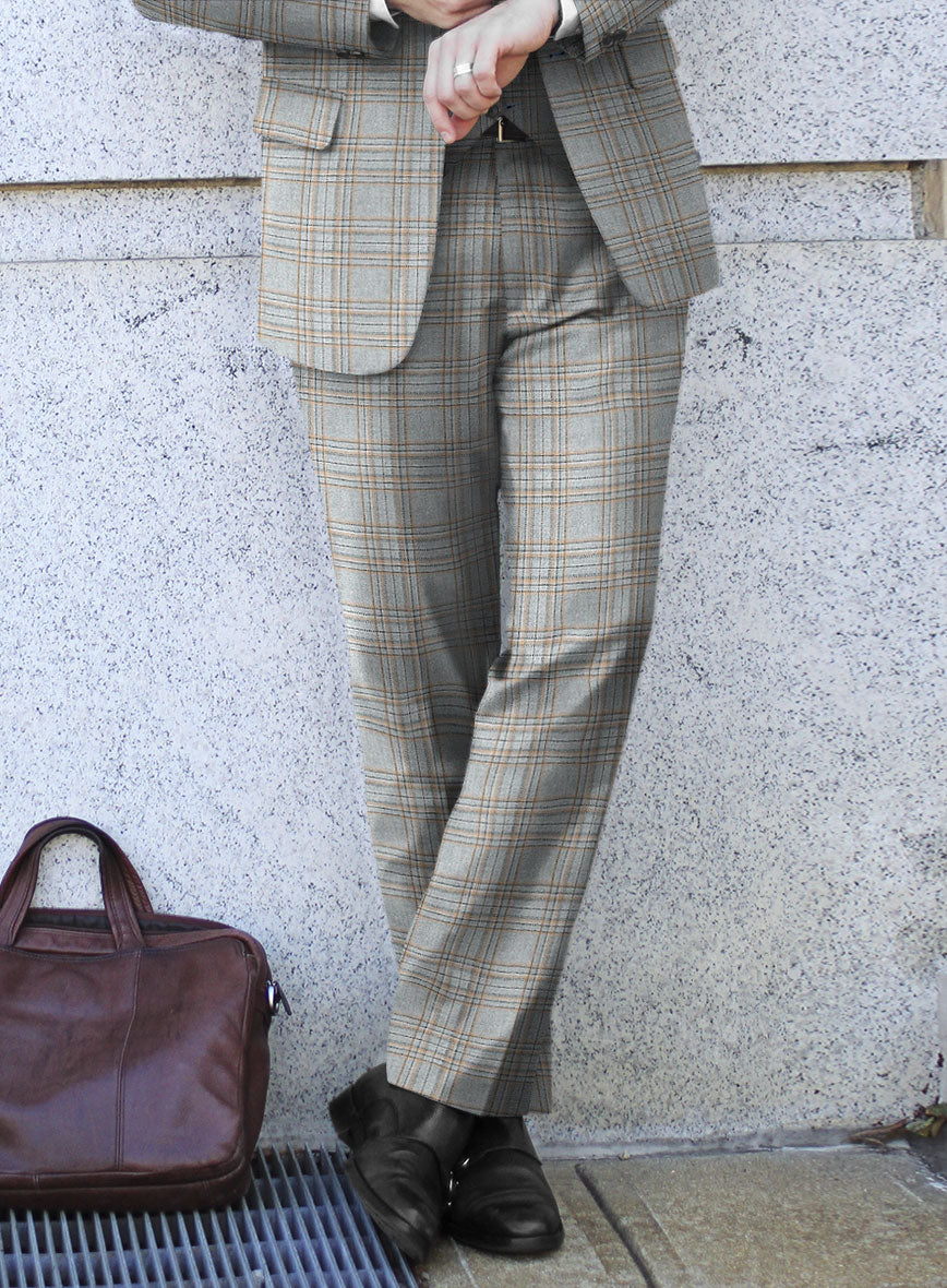 Italian Wool Casvo Pants - StudioSuits