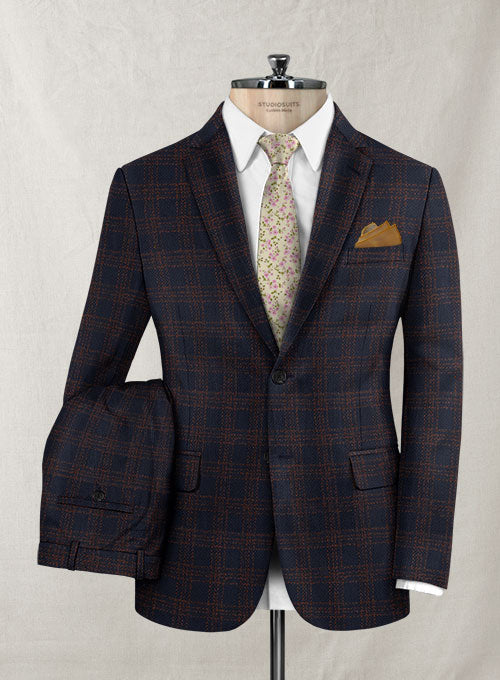Italian Wool Cotton Cashmere Tanni Suit - StudioSuits