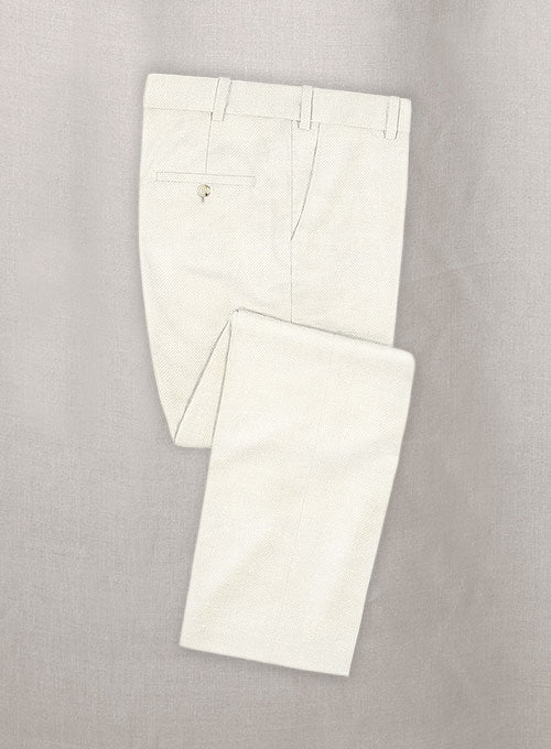 Italian Wool Cotton Likia Pants - StudioSuits