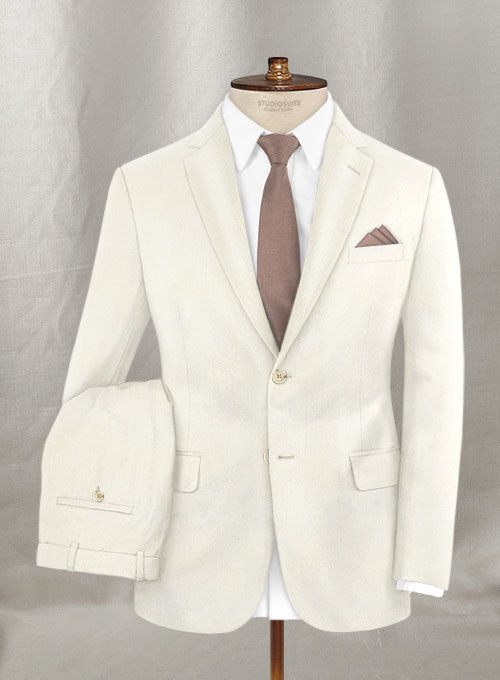 Italian Wool Cotton Likia Suit - StudioSuits