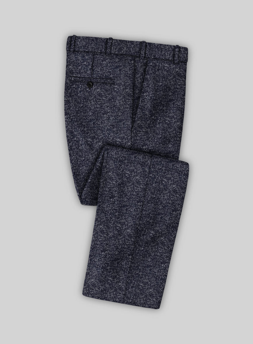 Italian Wool Cotton Rajul Pants - StudioSuits