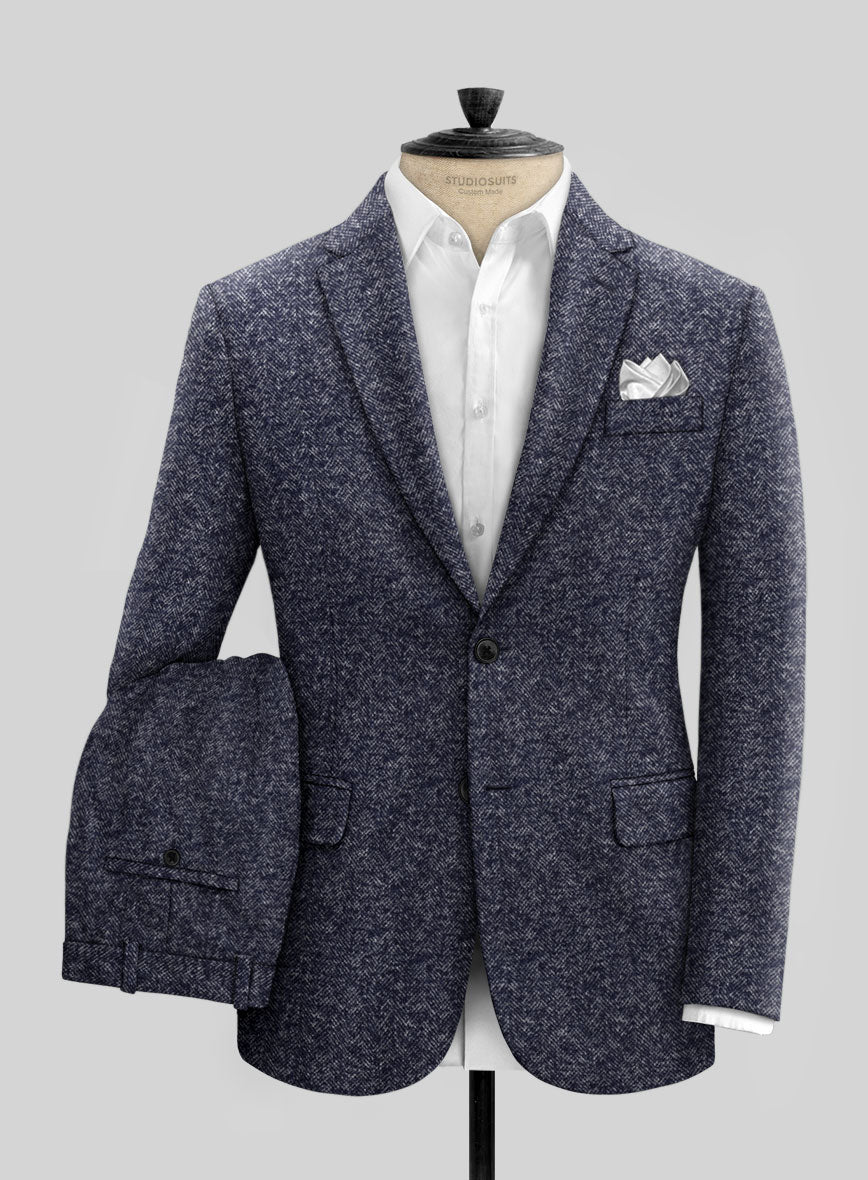 Italian Wool Cotton Rajul Suit - StudioSuits