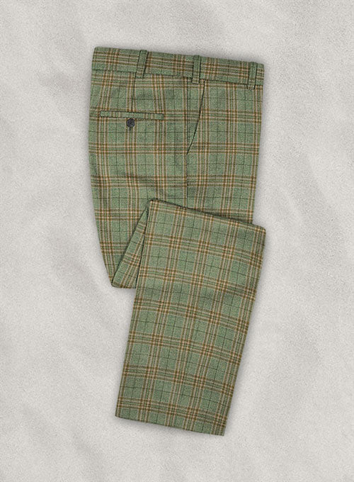 Italian Wool Donegal Honera Pants - StudioSuits