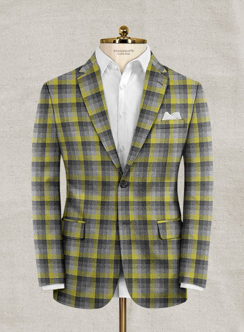 Italian Wool Fubian Jacket - StudioSuits
