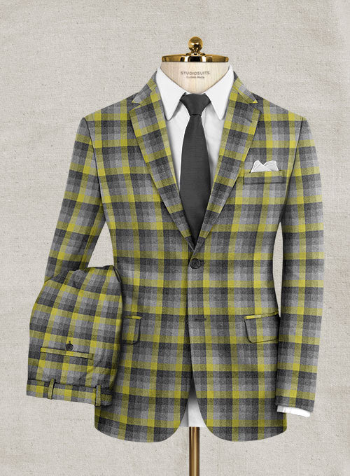 Italian Wool Fubian Suit - StudioSuits