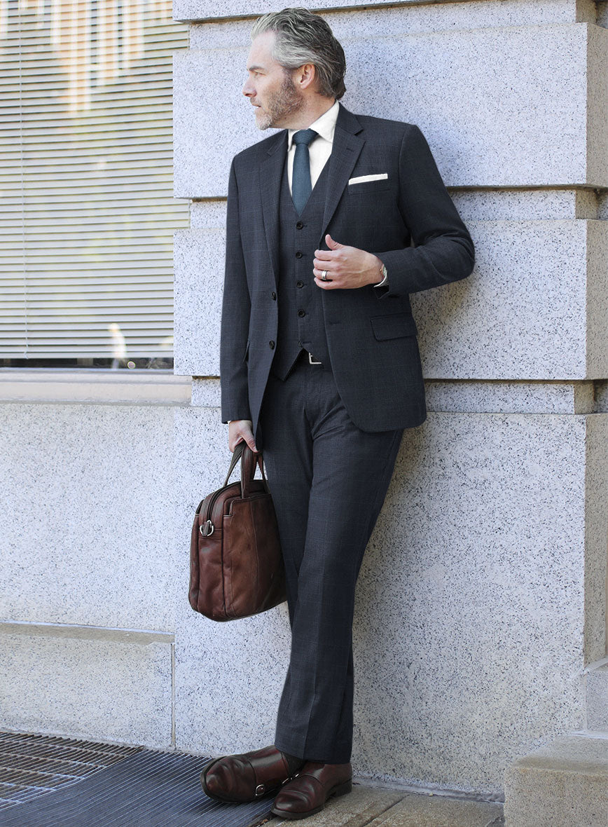 Italian Wool Fulice Suit - StudioSuits
