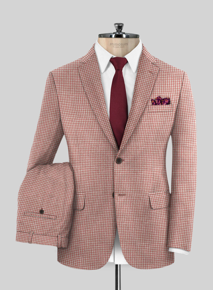Italian Wool Linen Olivar Suit - StudioSuits