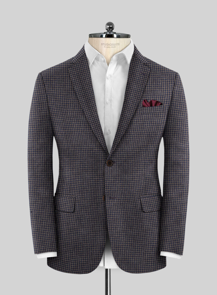 Italian Wool Linen Aliseo Jacket - StudioSuits