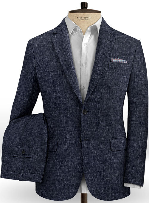 Italian Wool Linen Fighi Suit - StudioSuits