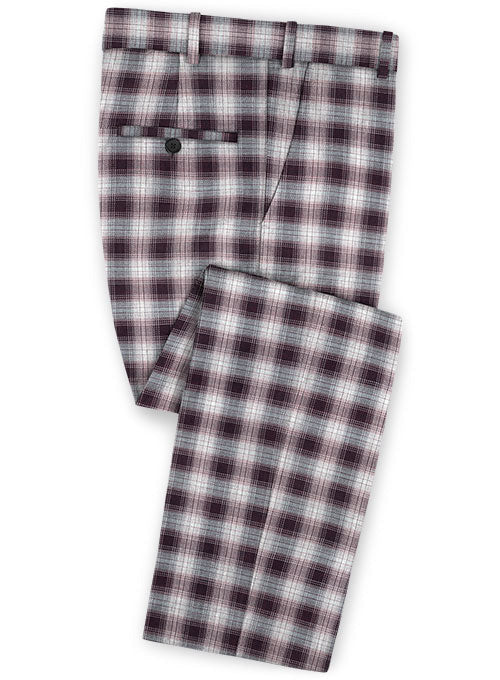 Italian Wool Linen Zayo Pants - StudioSuits