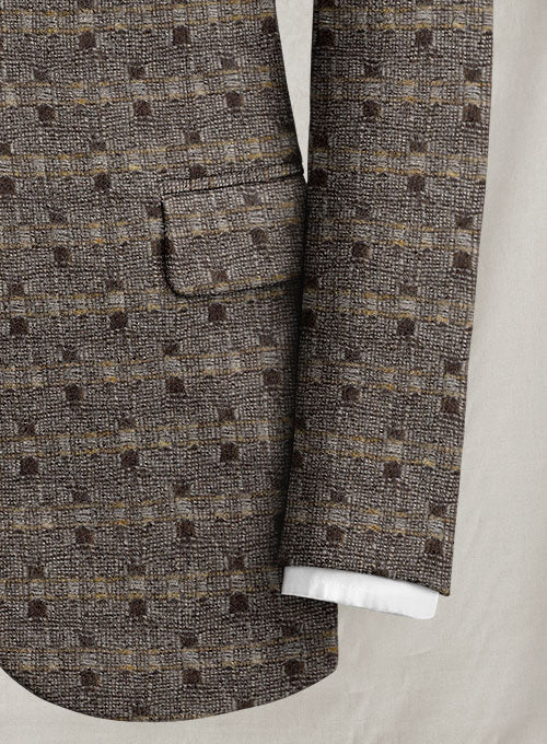 Italian Wool Silk Cashmere Koain Jacket - StudioSuits