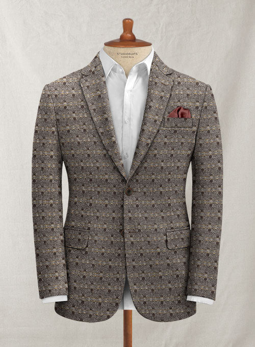 Italian Wool Silk Cashmere Koain Jacket - StudioSuits