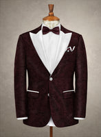 Italian Wool Scenzo Tuxedo Jacket - StudioSuits