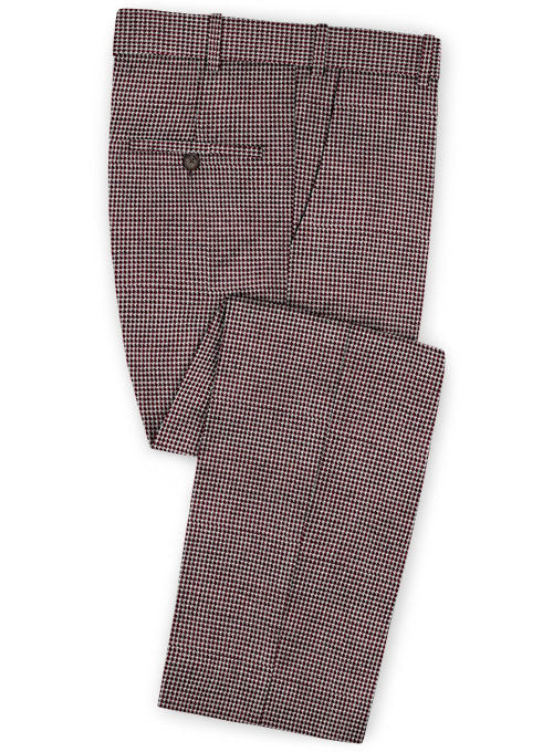 Italian Wool Silk Hixa Pants - StudioSuits