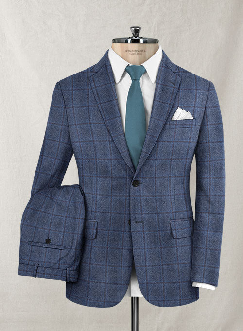Italian Wool Unera Suit - StudioSuits