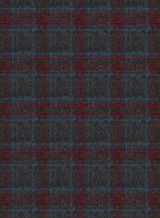 Italian Zaul Checks Tweed Pants - StudioSuits